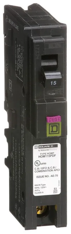 Square D HOM115PDF Miniature Circuit Breaker