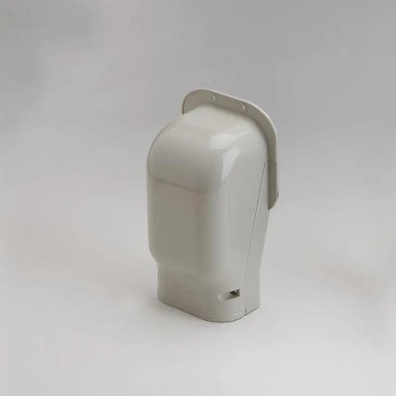 Slimduct 86136 8-3/4 x 3-3/4 in. Line Set Cover System Plastic in Ivory