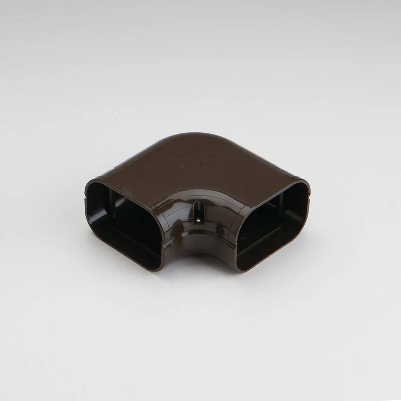 Slimduct 85471 2-3/4 x 4 in. OD Flat 90 Degree Elbow