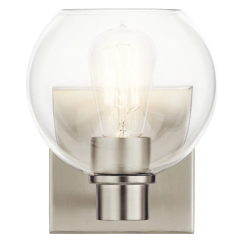 Kichler 45892NI Wall Sconce 75 W (1) A19 Incandescent