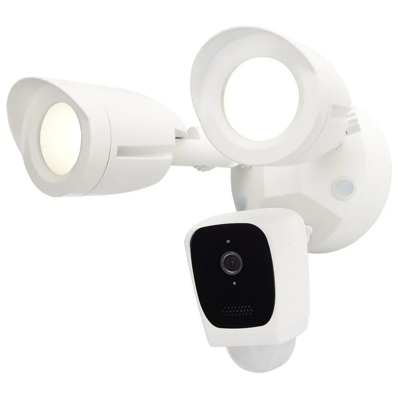 Satco 65/900 Bullet Outdoor SMART Security Camera 20 Watt 120-277 Volt