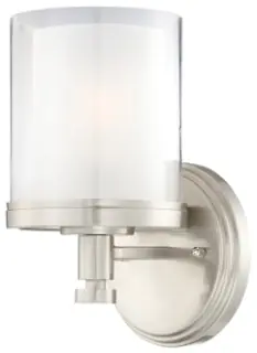 Satco 60-4641 Decker 1-Light Vanity Fixture