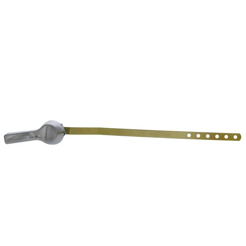 Jones Stephens T0109BN Brushed Nickel Tank Trip Lever with 10 in. Brass Arm, Metal Spud and Nut