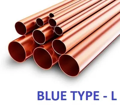 Copper Tubing 30075692 3 in. x 20 ft. Type L Hard Copper Tube Straight Length