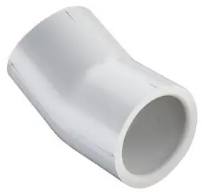 Spears 416-030 Standard 3 PVC 22-1/2 Degree Elbow Socket Schedule 40
