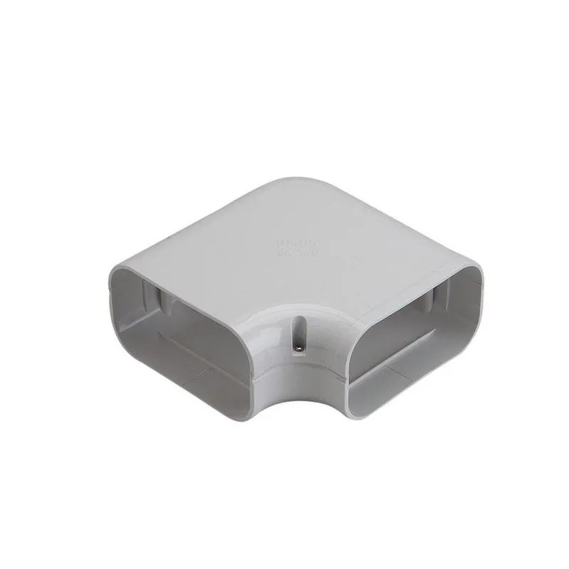 Slimduct 85211 5-1/2 x 5-1/2 in. Flat 90 Degree Elbow