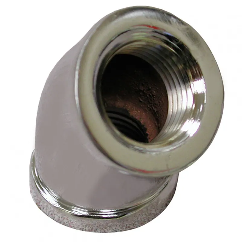 JONES STEPHENS B50011LF 3/8 CP BRONZE 45 ELBOW LEAD FREE