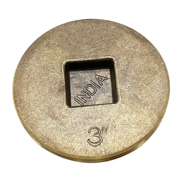 3'' Countersunk Head Brass Plug