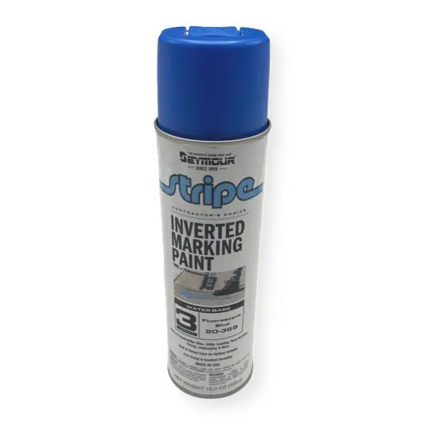 Blue Inverted Marking Spray Paint