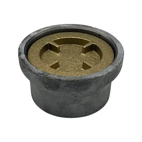 2 IPS Galvanized Oil Fill Curb Box