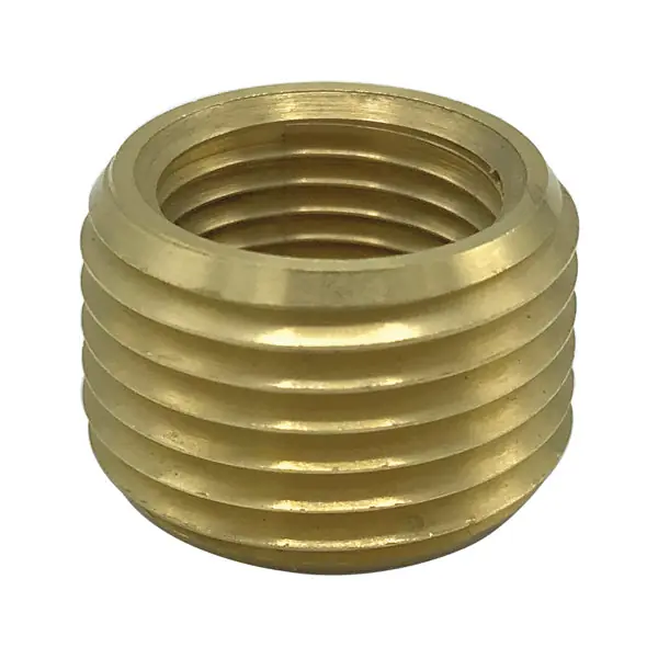 1/2'' X 3/8'' Brass Face Bushing