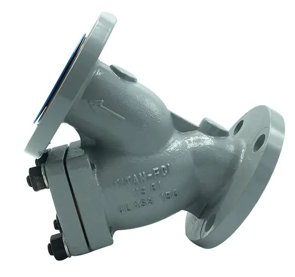 2'' Flanged Carbon Steel Y-Strainer For Con-Ed