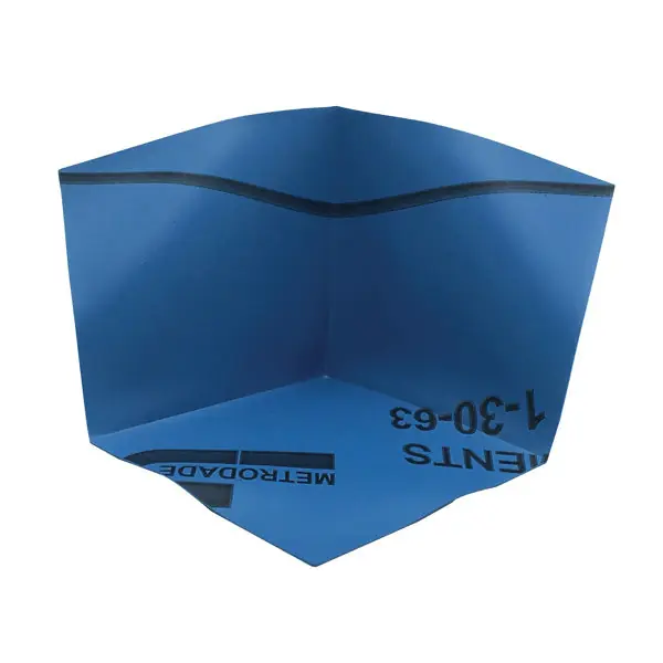 5'' X 5'' PVC Pan Liner Inside Corner