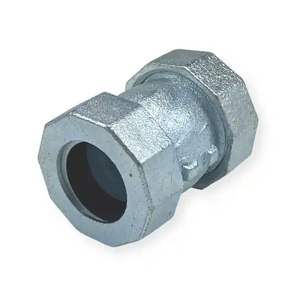 1'' Short Galvanized Compression Coupling