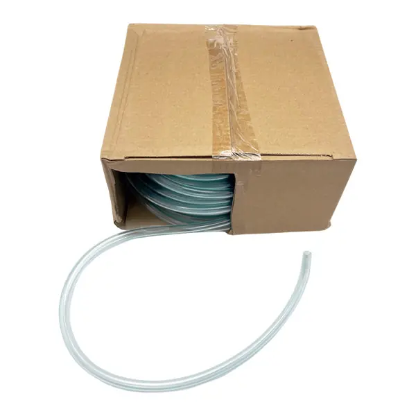 5/8'' I.D. X 7/8'' O.D. X 100' Clear Vinyl Tubing