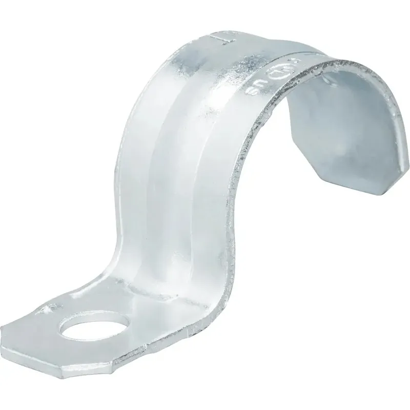 Topaz 516 2 EMT Strap, Snap-On Type, One Hole, Steel
