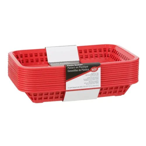Plastic Platter Baskets Rectangular Replacement TABC1077R for AllPoints