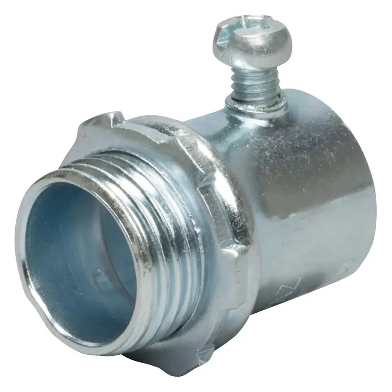 Topaz 631S 1/2 Steel Set Screw Connector