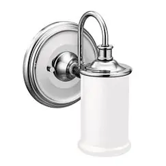 Moen YB6461CH Belfield 1-Light Chrome Vanity Light