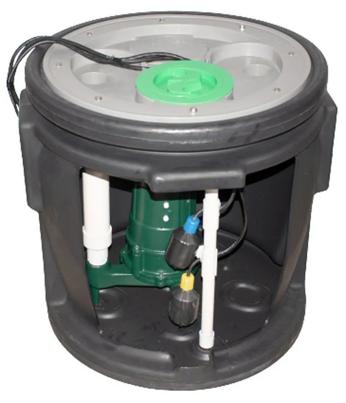 Zoeller 915-0086 1 HP Cast Iron Grinder Pump