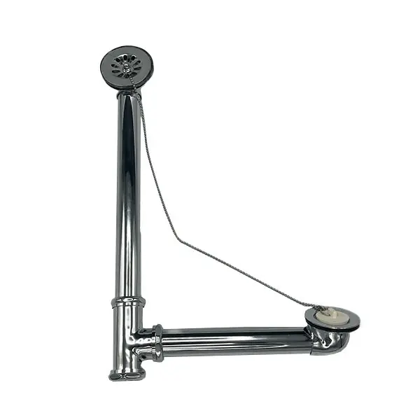1 3/8'' Chrome Plated Waste & Overflow Drain for Clawfoot Tubs