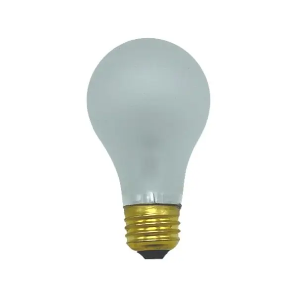 100W Coated ''Tough Skin'' Rough Service Light Bulb