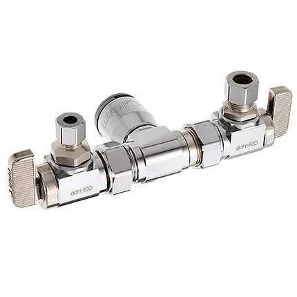 Dahl Valve EQG3-4000 Mini-Ball Valve 1/2 Quick-Grip Dual Shut-Off