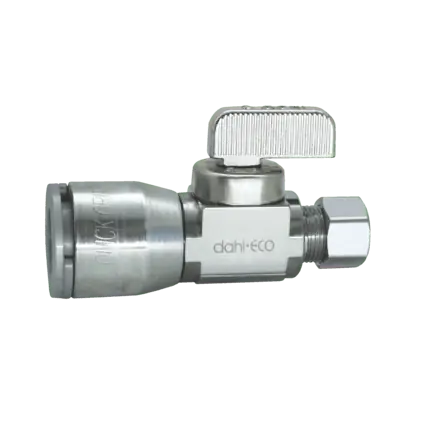 Dahl Valve 511-QG3-31 Quick-Grip Valve 1/2 x 3/8 OD Comp