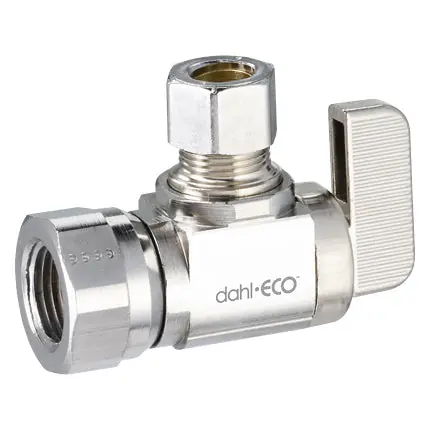 Dahl Valve 611-52-31 Supply Stop 3/8 FIP x 3/8 OD Comp