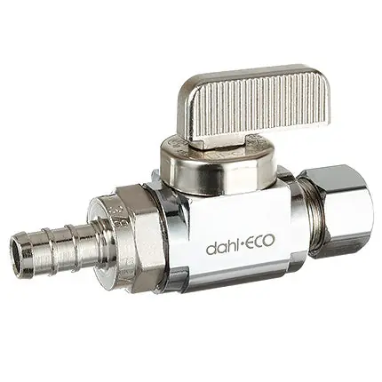 Dahl Valve 511-PX2-31 3/8 Crimpex x 3/8 OD Comp Supply Stop