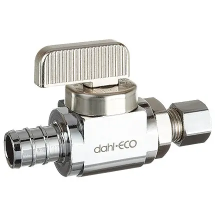 Dahl Valve 511-PX3-30 1/2 Crimpex x 1/4 OD Comp Supply Stop
