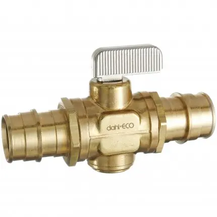 Dahl Valve 521-PRPX5-PRPX5 3/4 F1960 x 3/4 F1960 Mini-Ball Valve