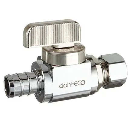 Dahl Valve 511-PX3-31 1/2 Crimpex x 3/8 OD Comp Supply Stop