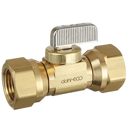 Dahl Valve 521-53-53 Mini-Ball Valve 1/2 FIP x 1/2 FIP