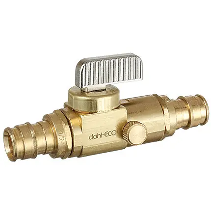 Dahl Valve 521-PRPX3-PRPX3D 1/2 F1960 x 1/2 F1960 w/Drain