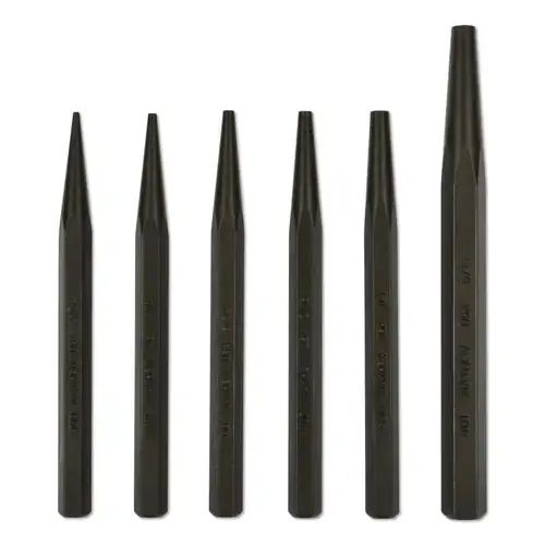 MAYHEW TOOLS 61340 Pro Punch Kit, 6-Piece