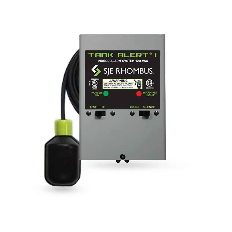 SJE Rhombus 1007457 Tank Alert I Alarm System 120 VAC w/15' SJE SignalMaster High Level