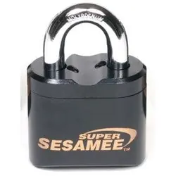CCL K636 Padlock Combination Sesame Hardened Body 1 Inch Shackle