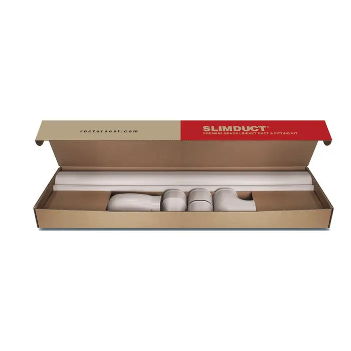 SLIMDUCT 85005 Slimduct Wall Duct Kit - SDK77W (2.75 inch, 13 Ft Kit)