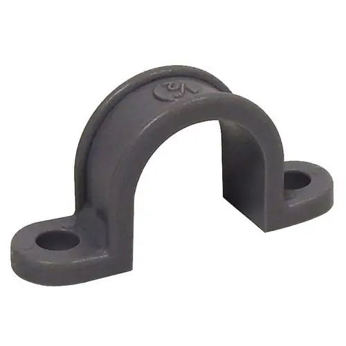 MORRIS 19494 1 In. 2 Hole PVC Pipe Strap