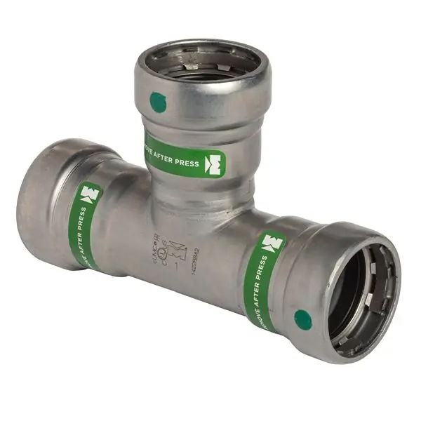 MUELLER STREAMLINE CP04006 STL Tee (P x P x P)