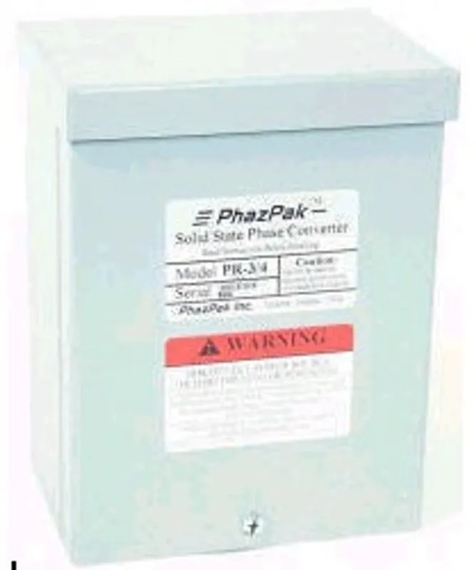 PhazPak PR-3/4 Phase Converter 3/4 H.P. Full Assembly