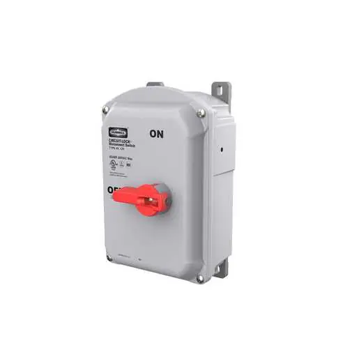 Hubbell Wiring HBLDS60 Motor Disconnect Switch 60A 600V AC