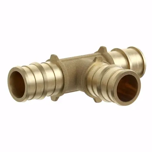 Jones Stephens F76866 Brass PEX Tee 1/2 inch