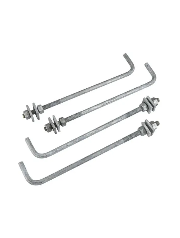 Keystone Technologies KT-ABOLT-4SQ-K1 Anchor Bolts 3/4in x 20in Set of 4
