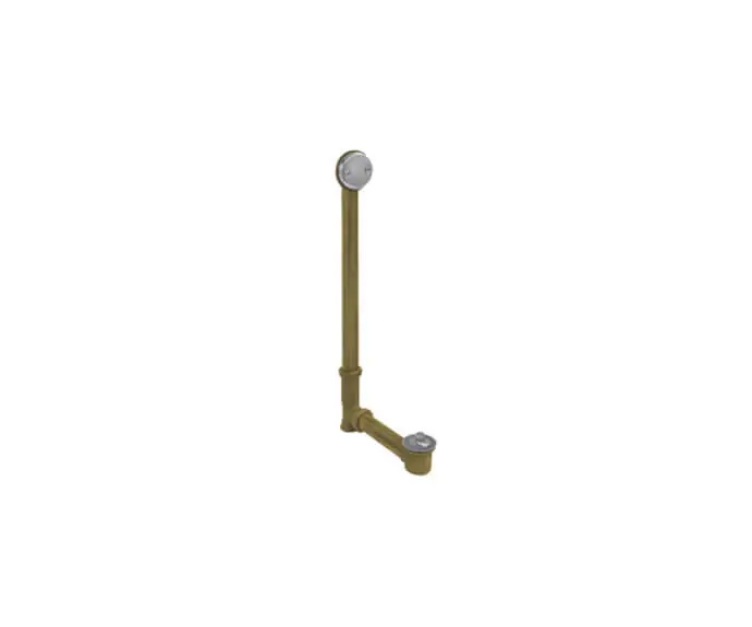 Mountain Plumbing HBDWLT22/ORB Economy Lift & Turn Style Bath Waste & Overflow Drain