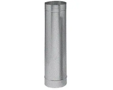 Z-FLEX 2ZR321F0501 Stainless Steel Rigid Chimney Liner 5 Inch 1 Foot