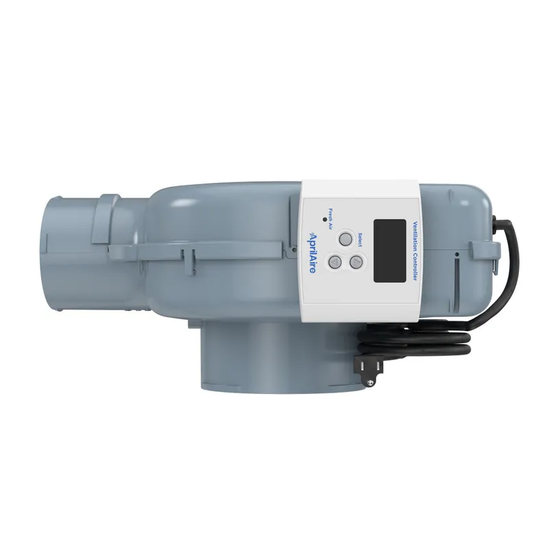 Aprilaire V42SNX Fresh Air Ventilator w/ Backdraft Damper & 8120X Digital Ventilation Control