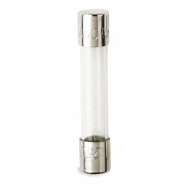 COOPER BUSSMAN AGC-1/2-R AGC Fast-Acting Glass Tube Fuse 0.50A