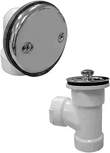 Jones Stephens B07101 PVC Schedule 40 Waste & Overflow 1/2 Kit